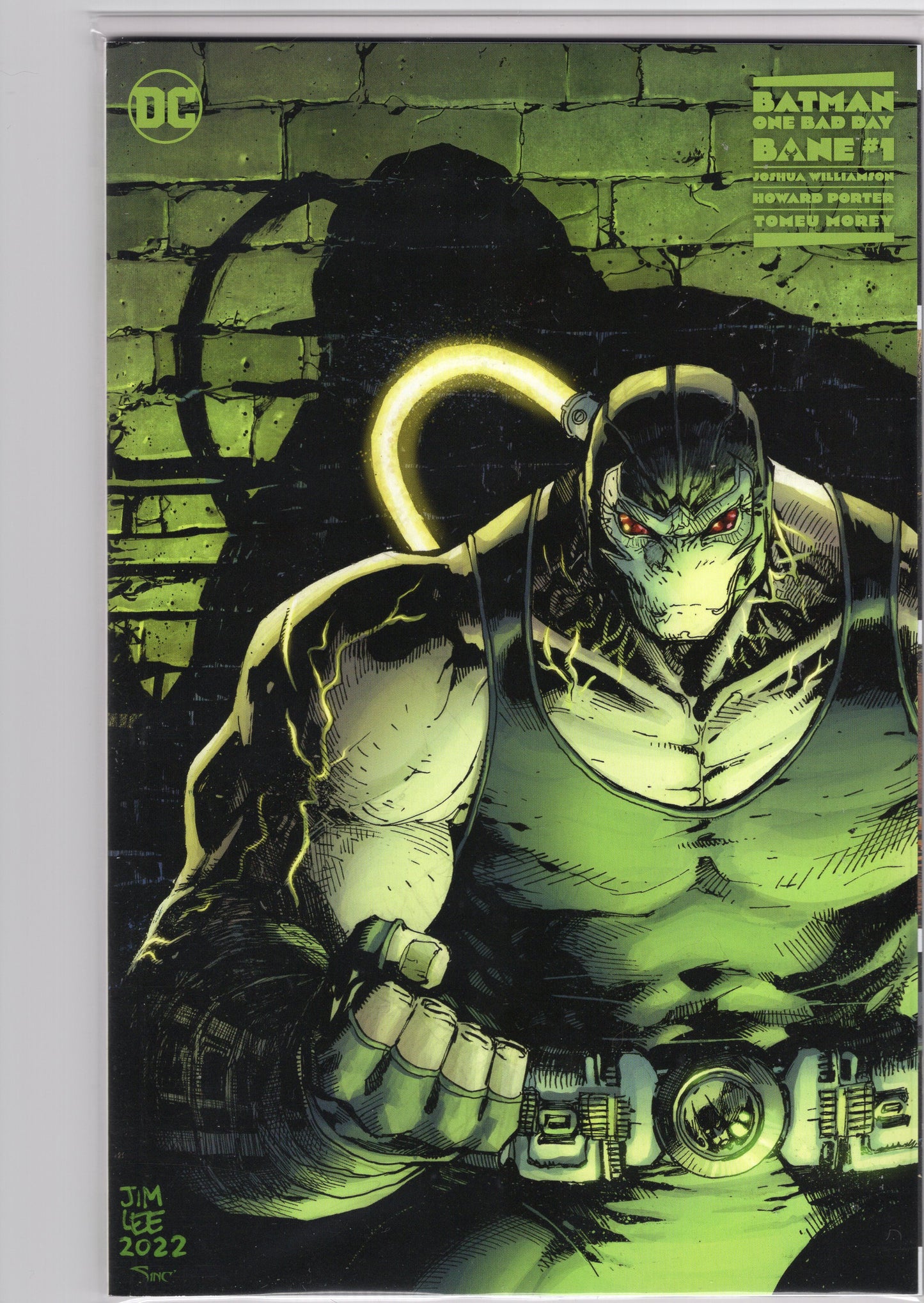 Batman: One Bad Day - Bane - 1B- Jim Lee, Scott Williams, & Alex Sinclair Cover