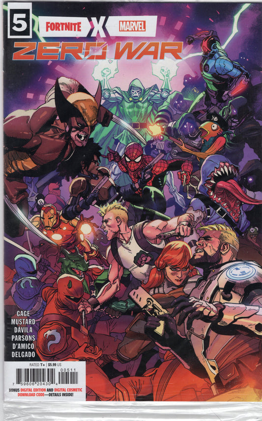 Fortnite x Marvel: Zero War-5A-Regular Leinil Francis Yu Cover