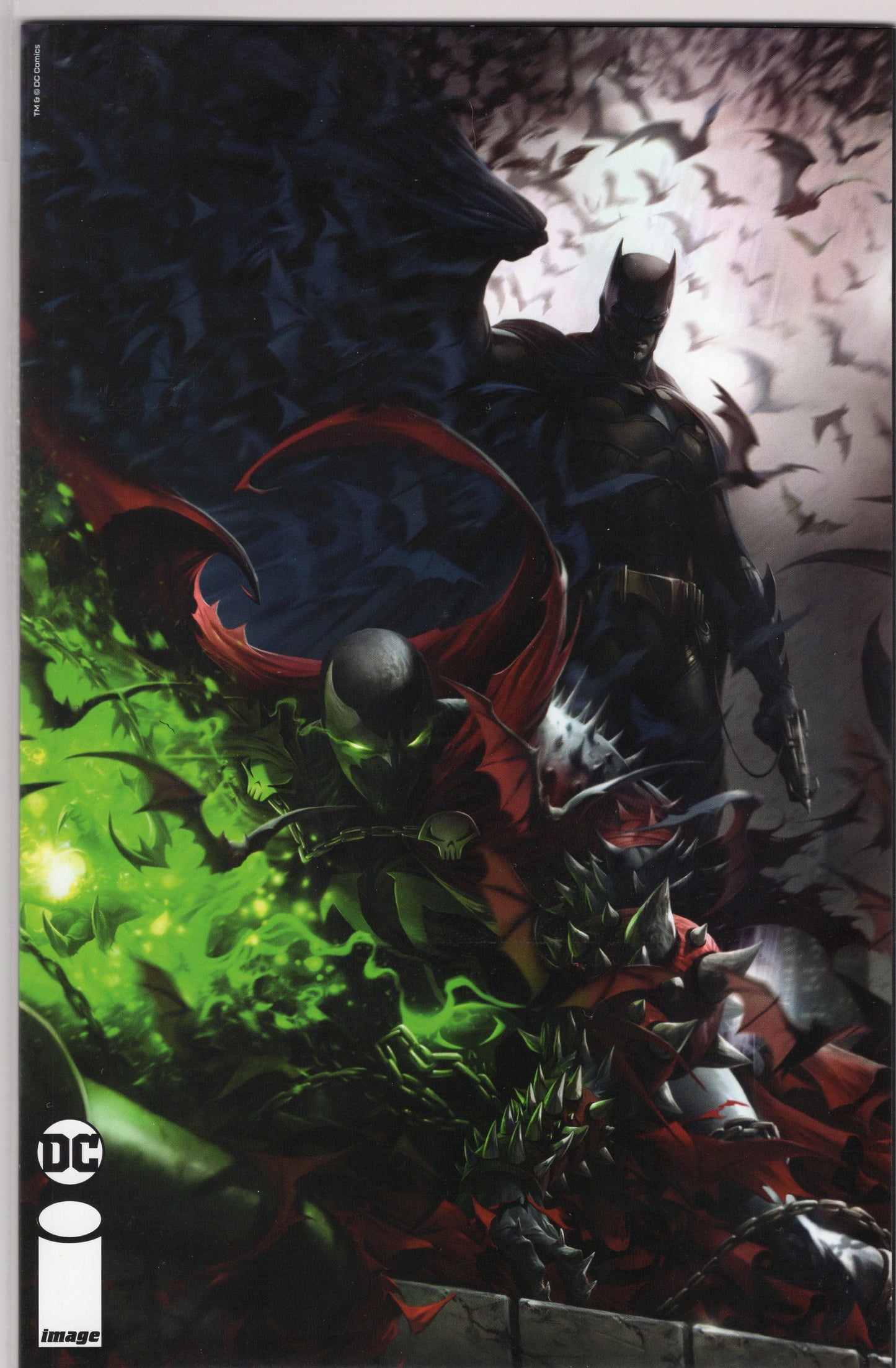 Batman / Spawn-1E-Francesco Mattina Variant