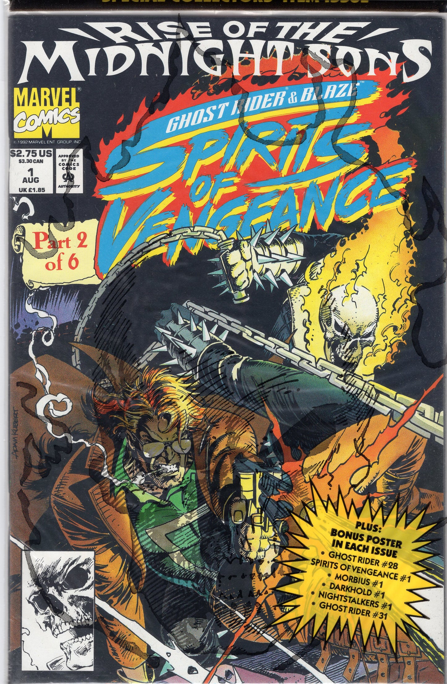 Ghost Rider / Blaze: Spirits of Vengeance-1C-Polybagged