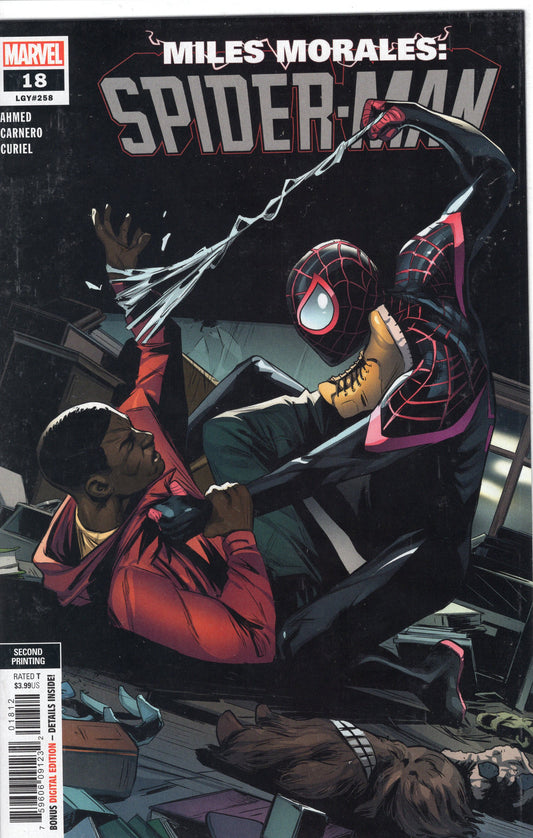 Miles Morales: Spider-Man-2nd Printing Variant Cover