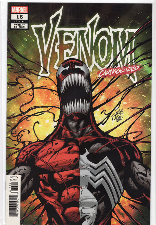 Venom, Vol. 4-16B-Variant Ron Lim Carnage-Ized Cover