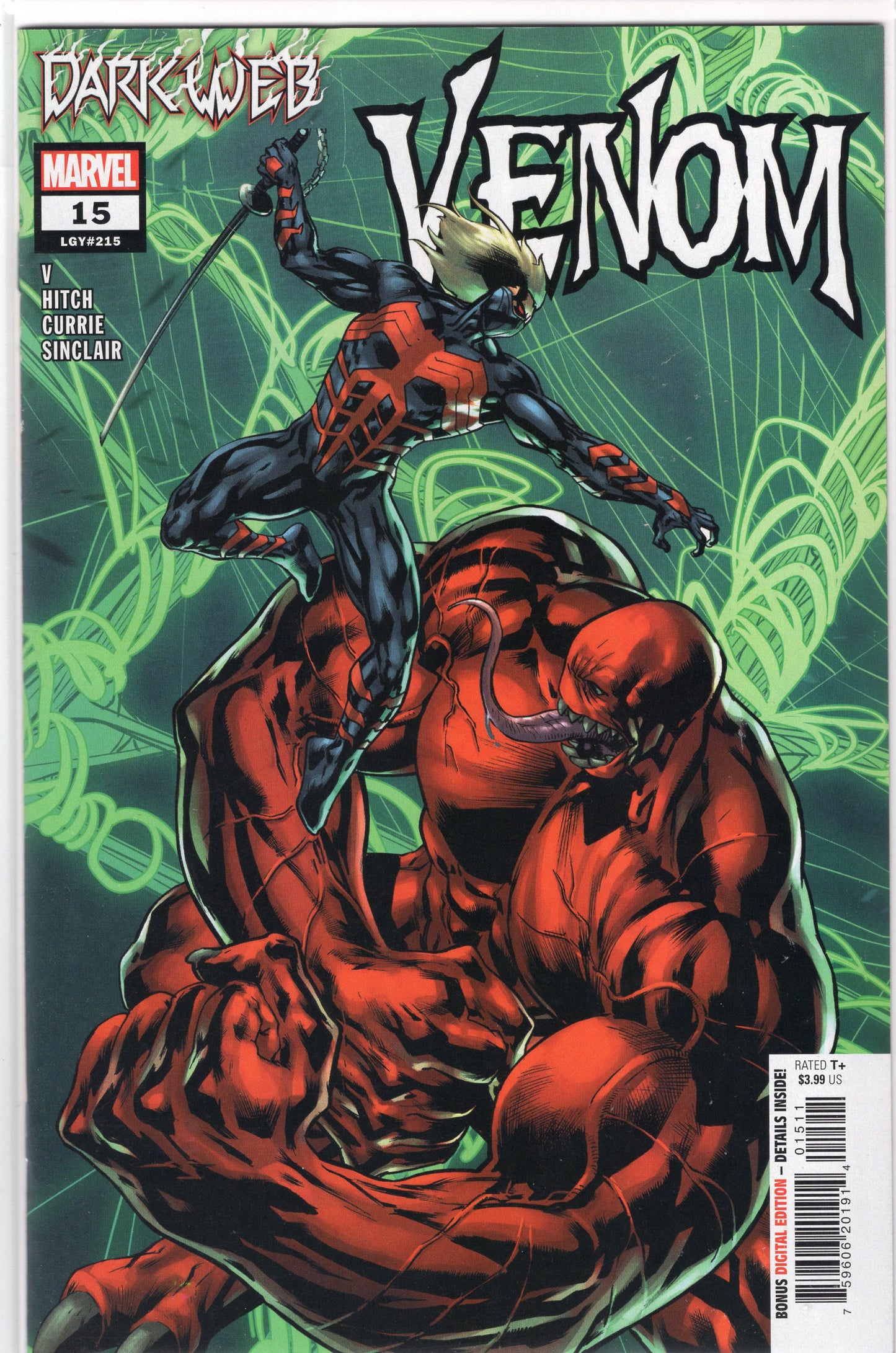 Venom, Vol. 5- 15A- Regular Bryan Hitch Cover