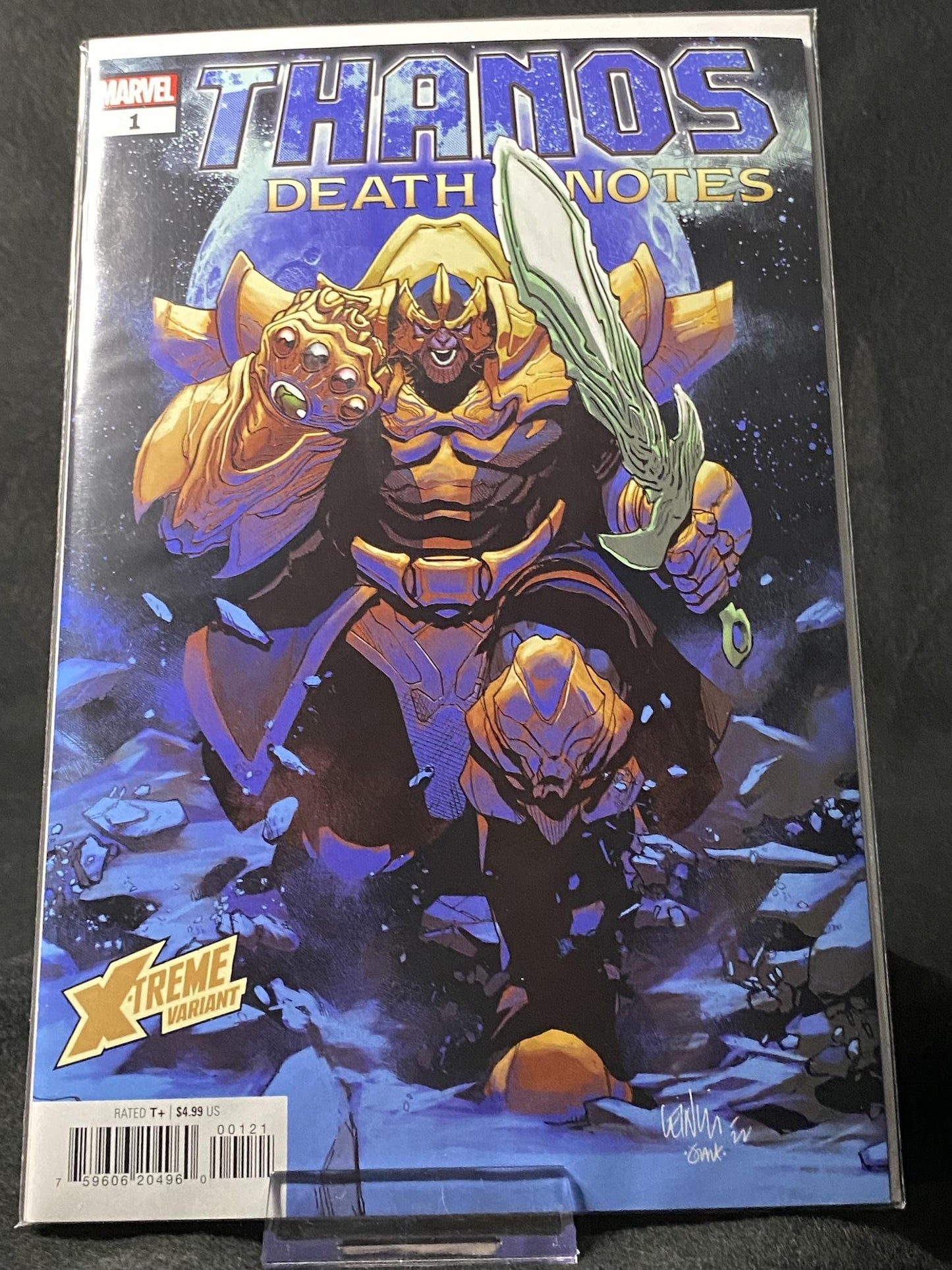 Thanos: Death Notes-1B-Leinil Francis Yu X-Treme Marvel Cover