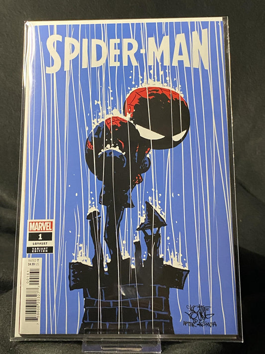 Spider-man-vol-4- 1F -Skottie young cover