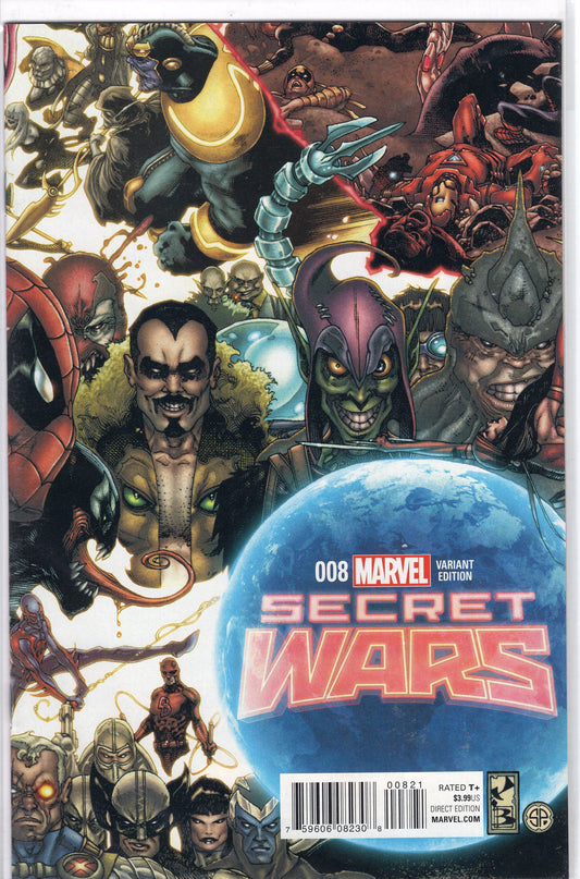 Secret Wars (2015)-Simone Bianchi Connecting Incentive Variant Cover