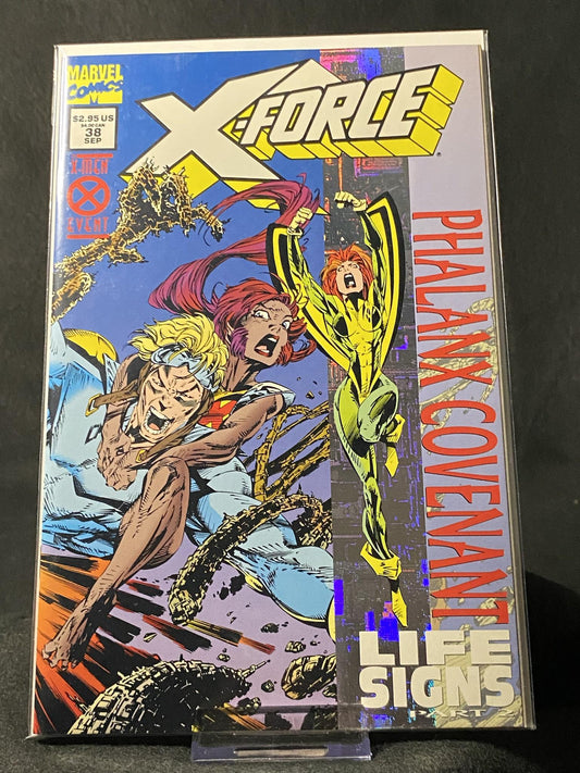 X-Force, Vol. 1-38C-Direct Edition - Foil Cover