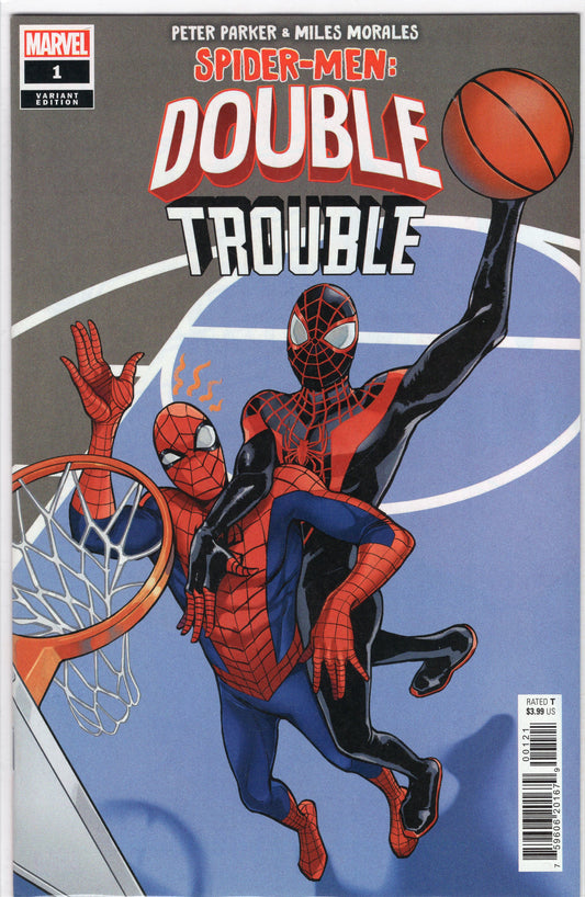 Peter Parker & Miles Morales: Spider-Men: Double Trouble-1B-Romy Jones Cover