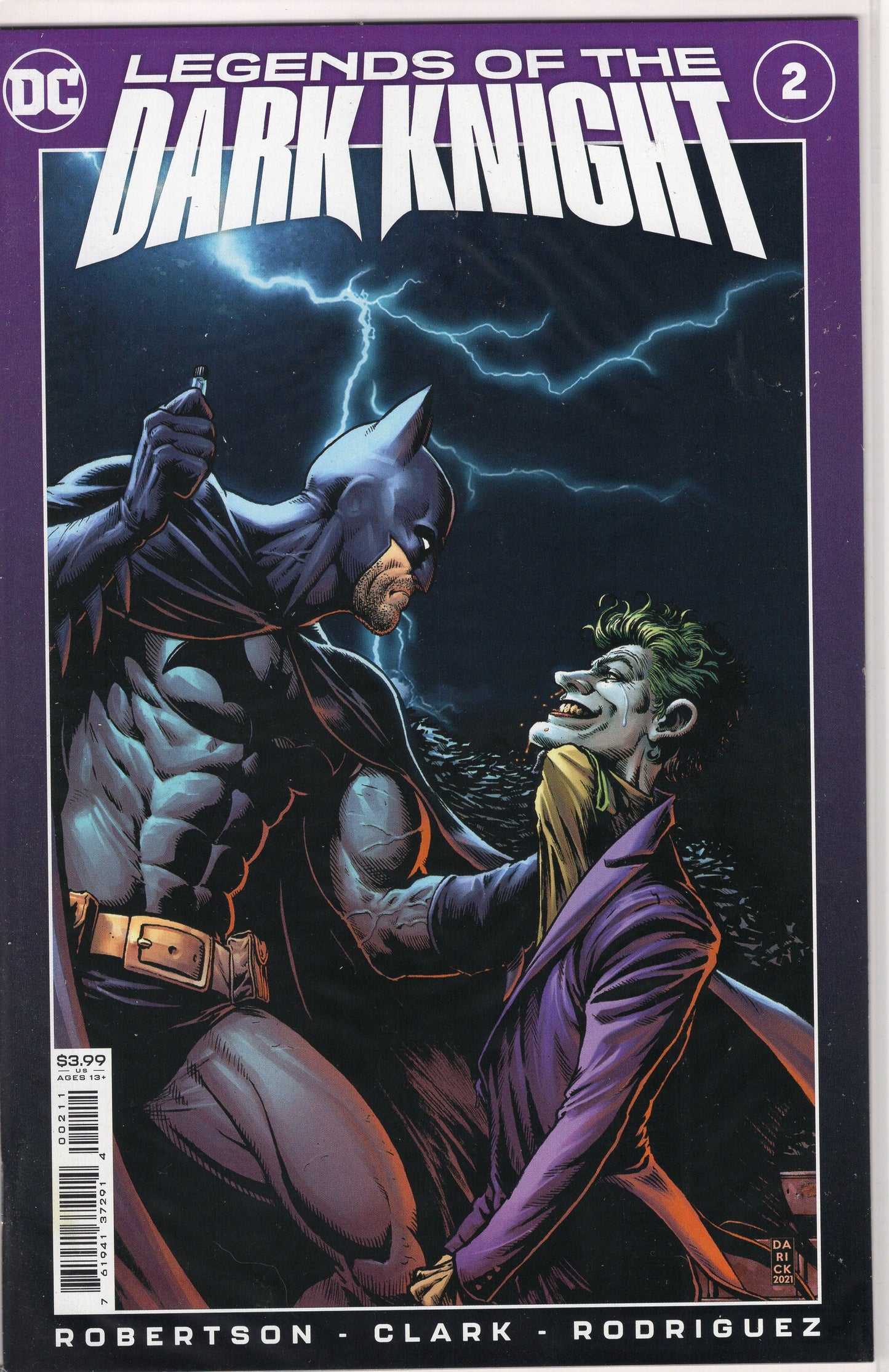 Legends of the Dark Knight, Vol. 2-Regular Darick Robertson & Diego Rodriguez Cover