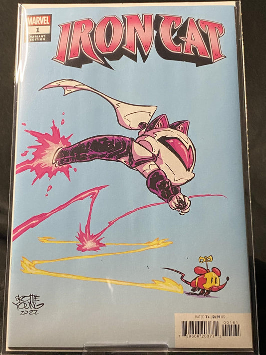 Iron-cat-vol-1-1F- Skottie Young Cover