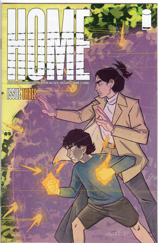 Home (Image Comics)-Jacoby Salcedo cover