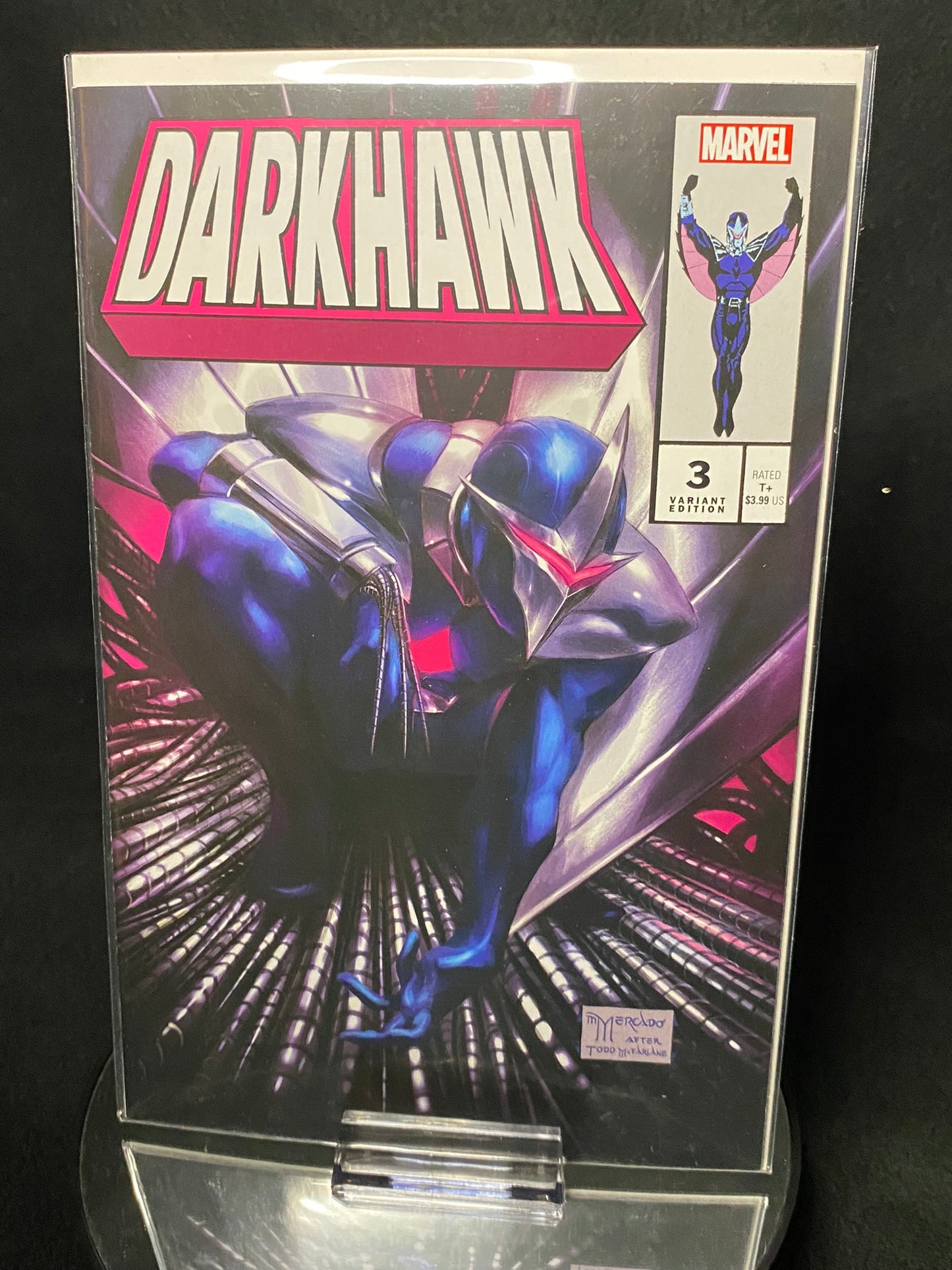 Darkhawk, Vol. 2- 3D -Miguel Mercado Trade Dress Variant