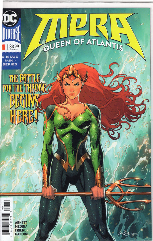 Mera: Queen of Atlantis-Regular Nicola Scott Cover