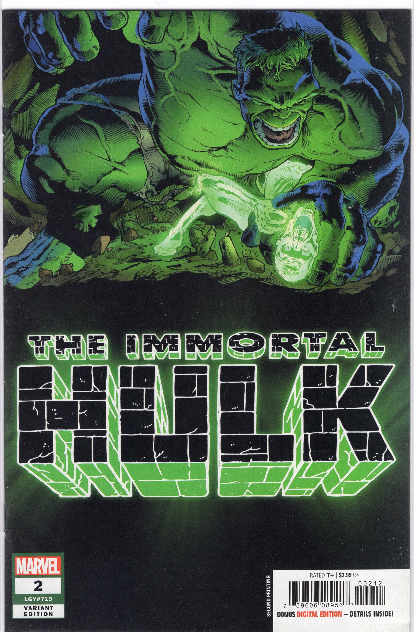 The Immortal Hulk-Joe Bennett 2nd Printing